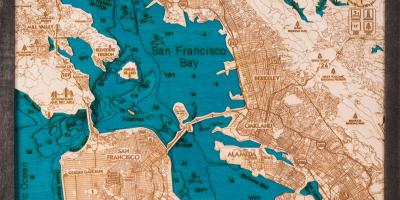 Harta e San Franciskos druri