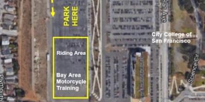 Harta e SF parking motor
