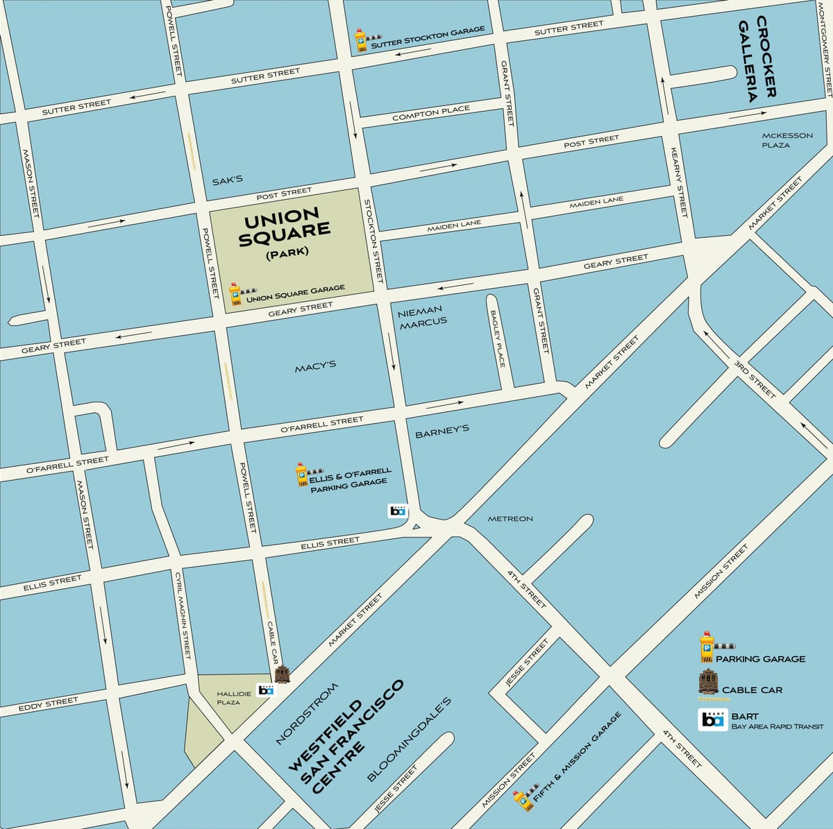 San Francisko pazar hartë
