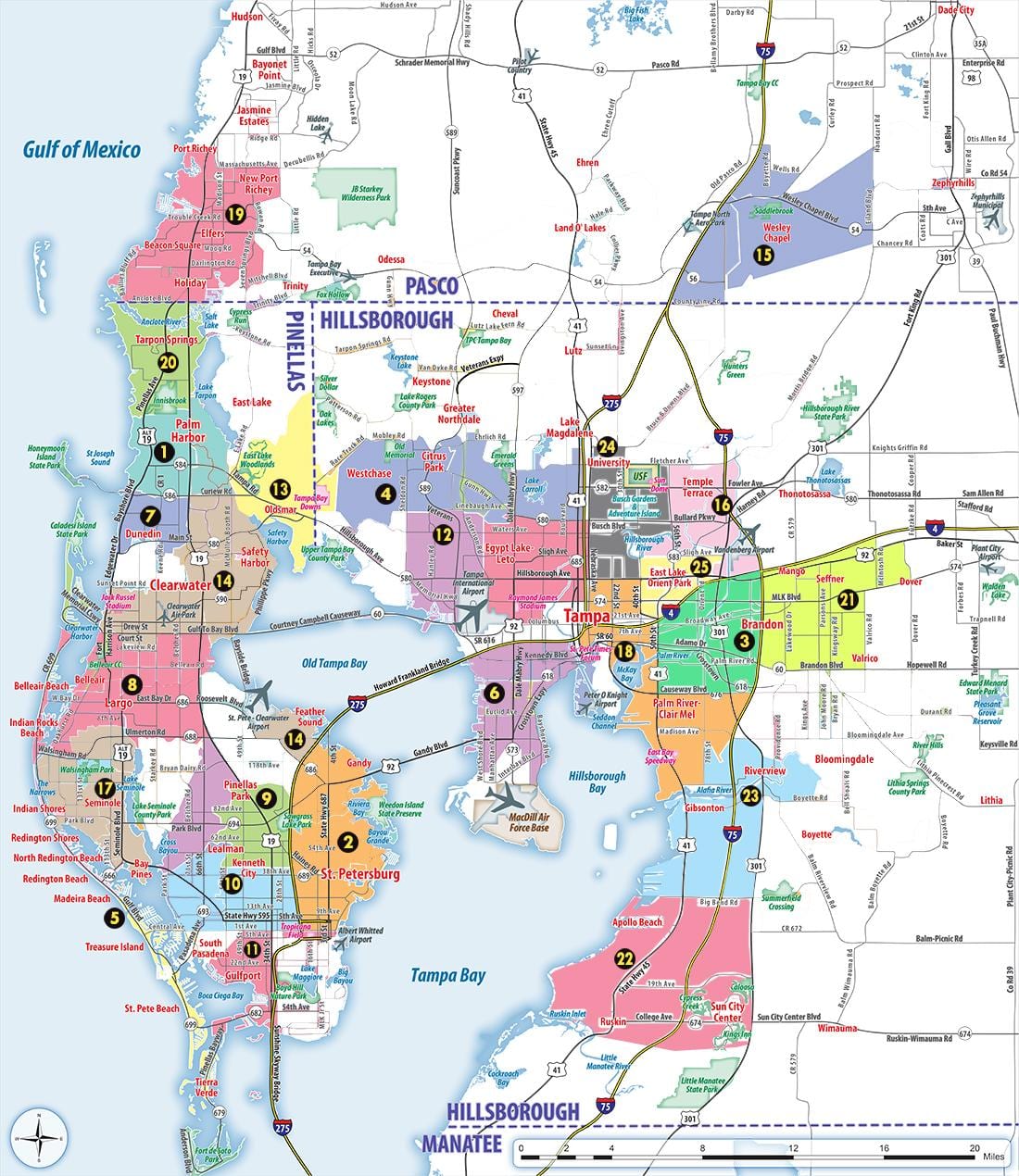 San Francisco bay area kodi zip hartë