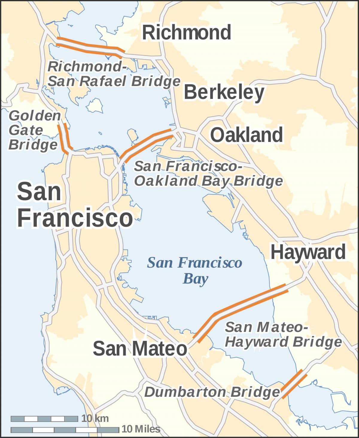 Harta e zonës gjirin ura