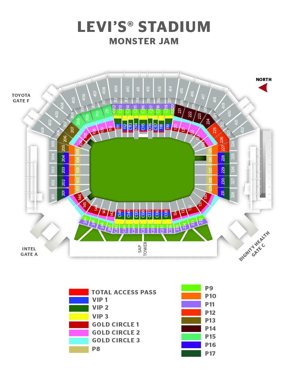 Harta e levit është stadiumin e portës