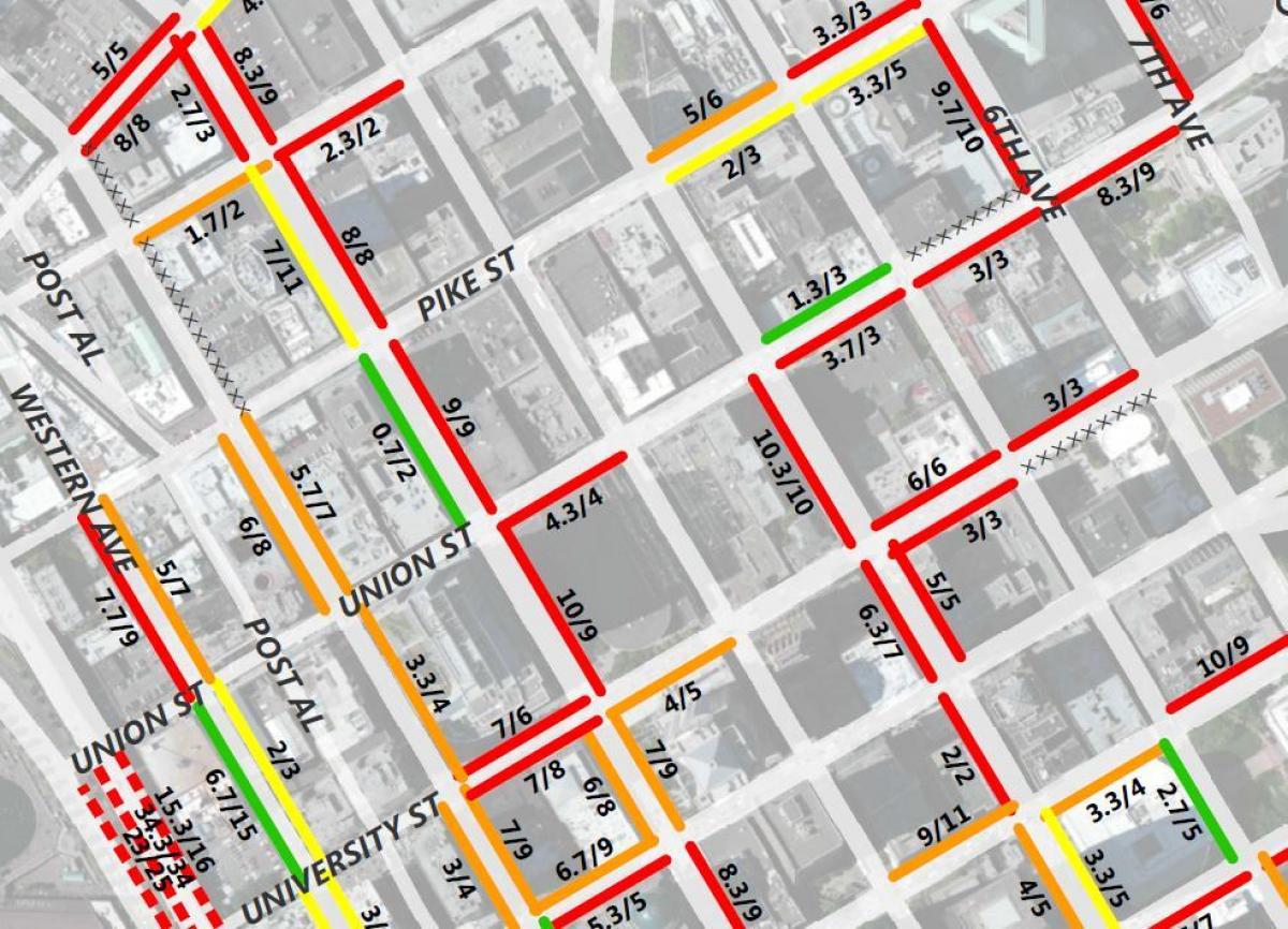 Harta e San Franciskos 2 orë parking