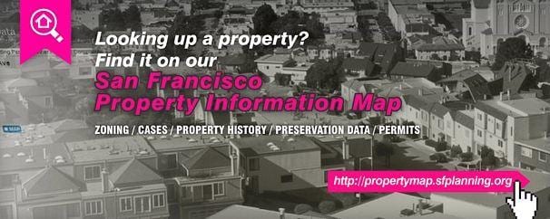 San Francisko pronës map info
