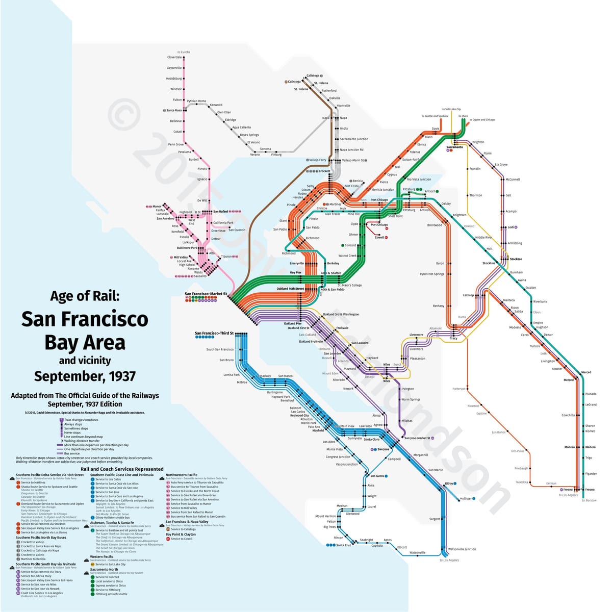 San Fran tren hartë