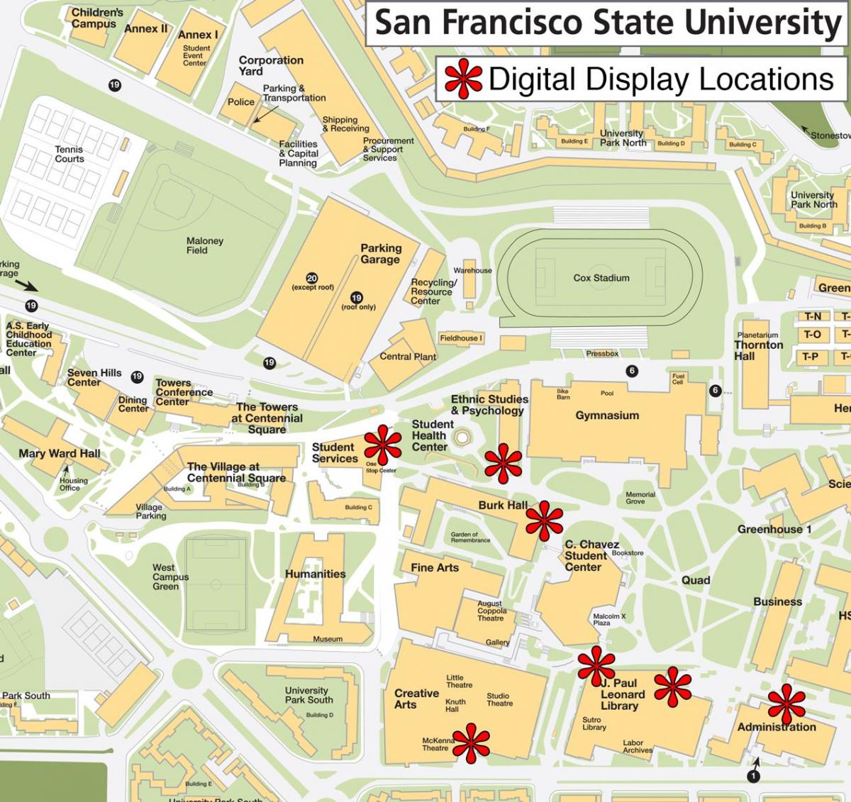 San Francisco state university hartë