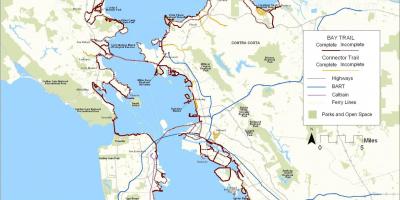 San Francisco bay trail hartë