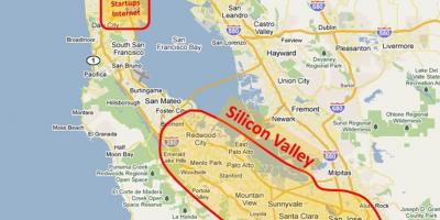 Silicon valley hartë 2016