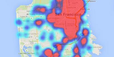 Harta e San Franciskos feces