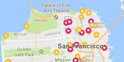 Harta e San Francisko në qarkun financiar të
