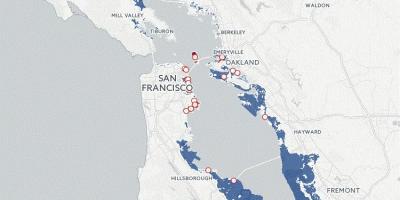 Harta e San Franciskos përmbytjes