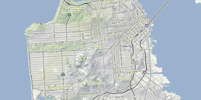 Harta e San Franciskos terreni