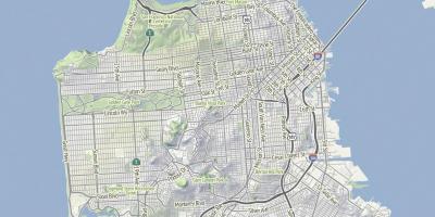 Harta e San Franciskos terreni