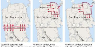 Harta e San Franciskos tolls