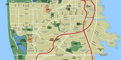 San Francisko vende për të vizituar hartën