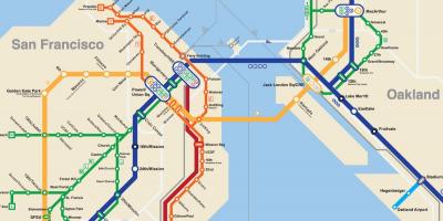 SFO metro hartë