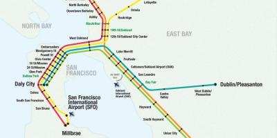 San Francisko aeroporti bart hartë