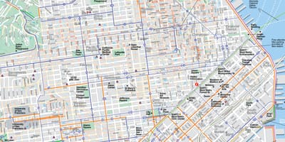 Harta e SFO turistike
