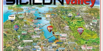 Silicon valley zonë të hartës