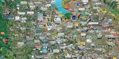 Silicon valley high tech hartë