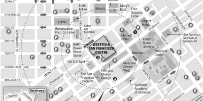 Harta e westfield të San Franciskos